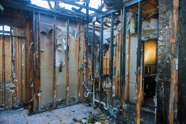 Professional Soot Cleanup technician working in Clementon, NJ